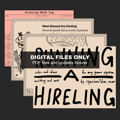 Running a Hireling Book (Digital Only)