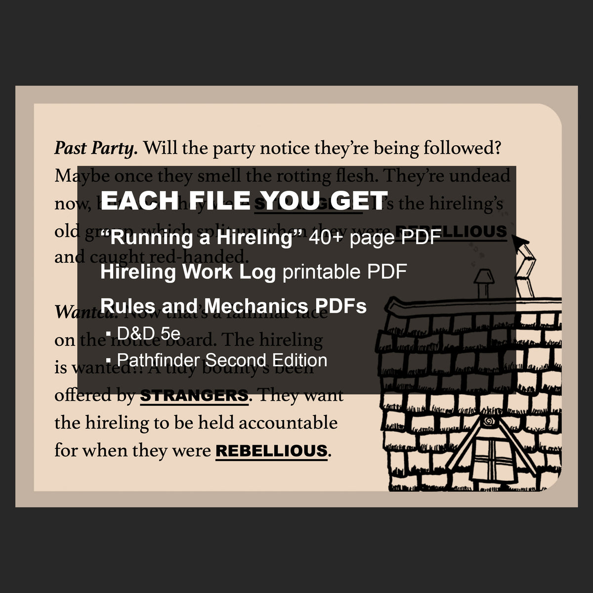 Running a Hireling Book (Digital Only)