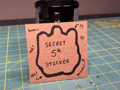 Stickers for Dungeon Masters (Pack of 5)