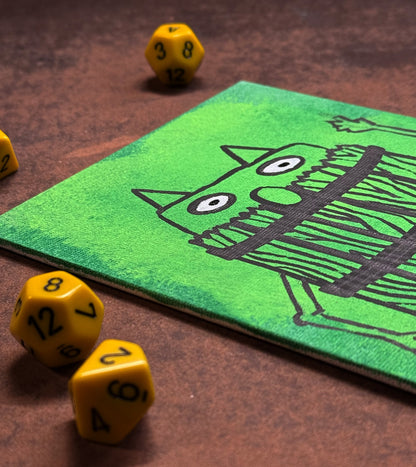 "Knock the Goblin" Canvas Painting (5" x 7")