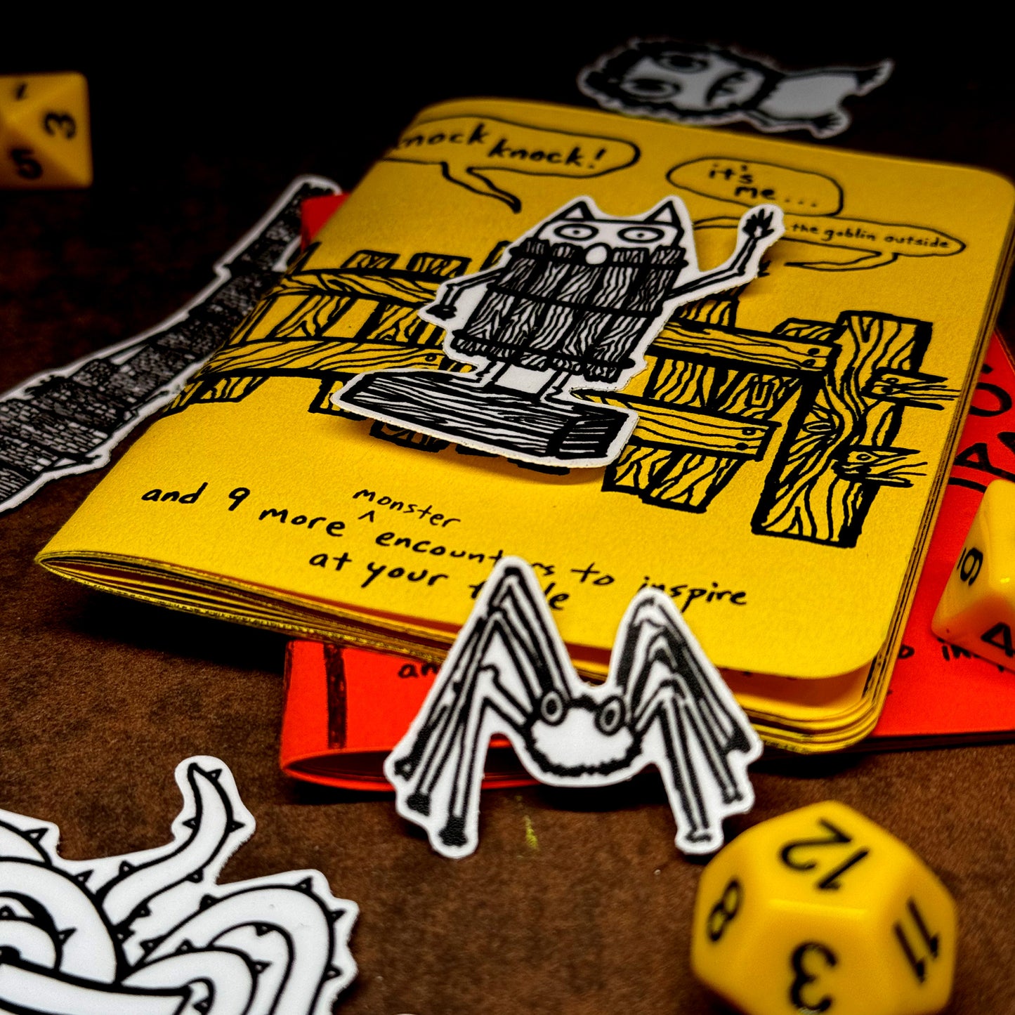 Monstrous Sticker Pack (5 Stickers)