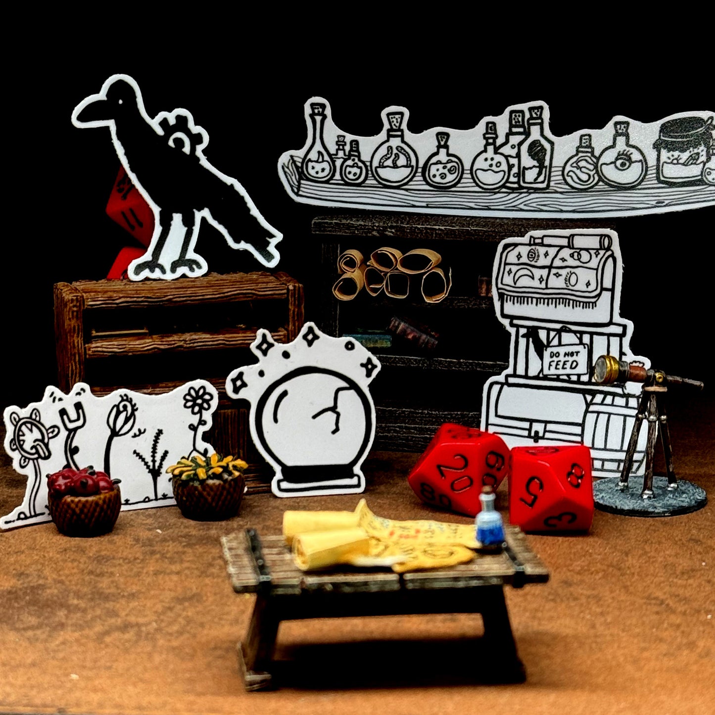 Magical Sticker Pack (5 Stickers)