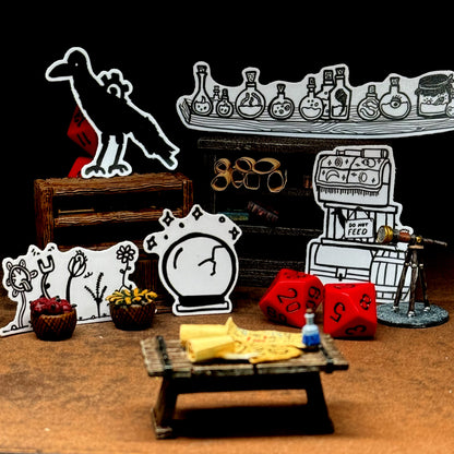 Magical Sticker Pack (5 Stickers)