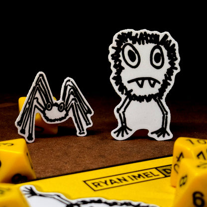Monstrous Sticker Pack (5 Stickers)