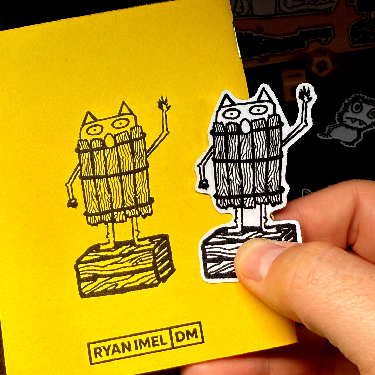 Monstrous Sticker Pack (5 Stickers)