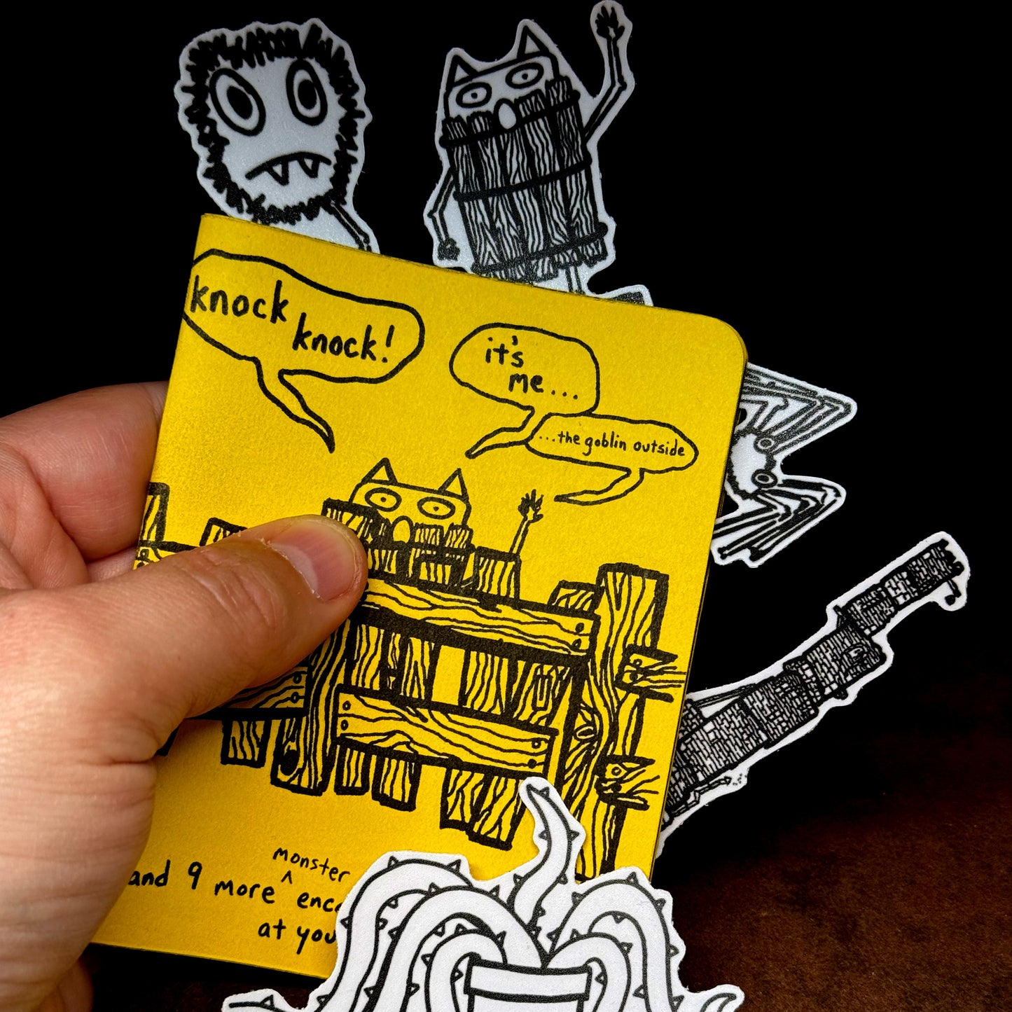 Monstrous Sticker Pack (5 Stickers)
