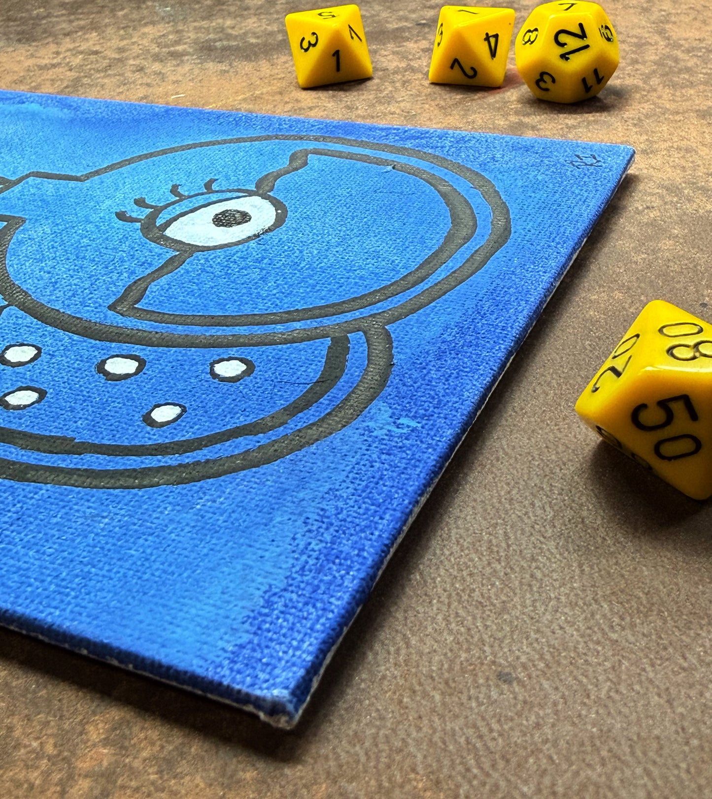 "Seeing Potions" Canvas Painting (5" x 7")