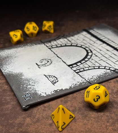 "Quick Sewer Quest" Canvas Painting (5" x 7")